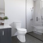 SABRE<sup>®</sup> 1.28 GPF 12″ Rough-In Round Bowl ADA Height Toilet