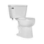 BARRON toilet with pressure-assist flush