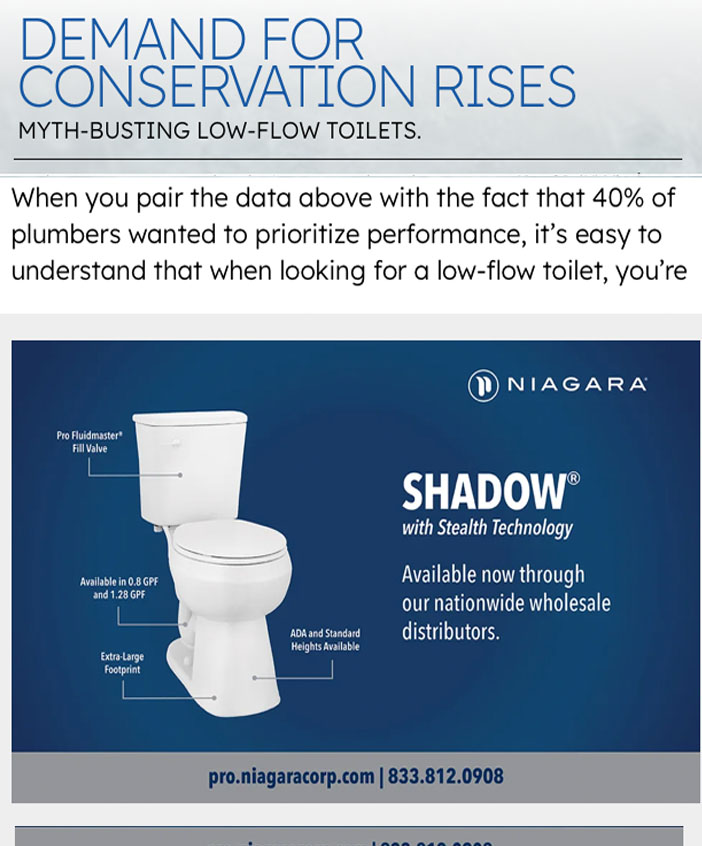 Demand for Conservation Rises - Myth-Busting Low-Flow Toilets