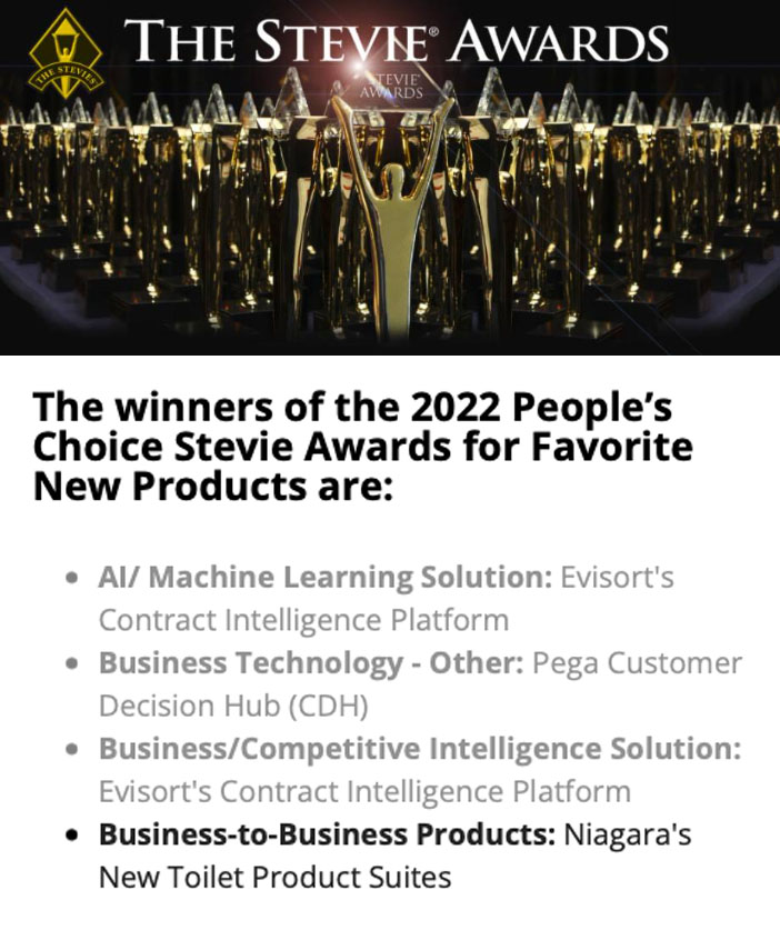 Winners Announced in 2022 People's Choice Stevie Awards