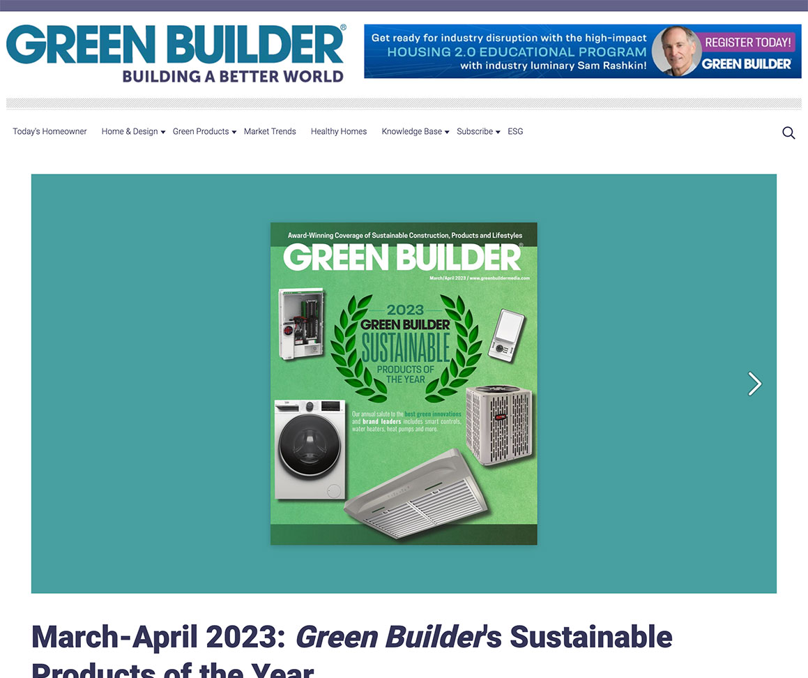 Green Builder Sustainable Products