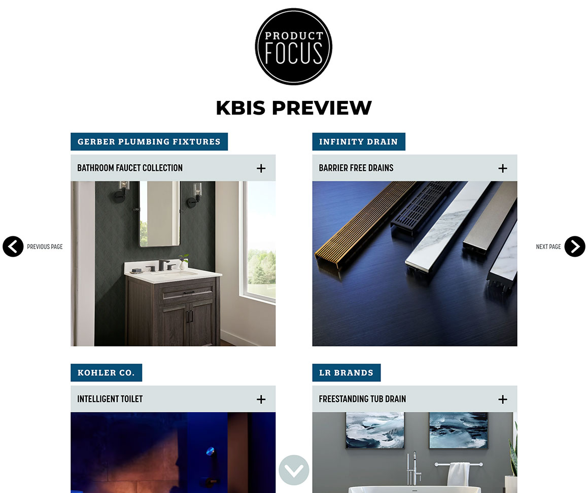 KBIS Product Focus Preview